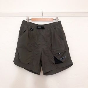 Eddie Bauer Ebtek Army Green Hiking Shorts